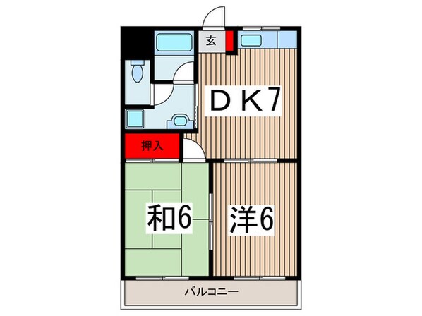 ベルテすぎなみの物件間取画像